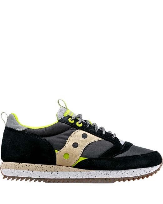 Saucony Black Jazz 81 Acid Lime S70675-6 for men