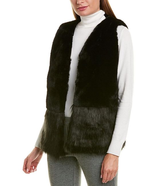 J.McLaughlin Vest in Black | Lyst