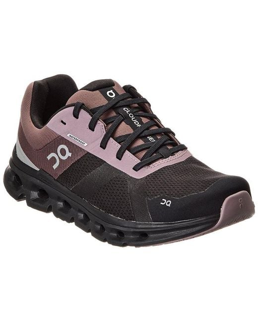 On Shoes Black Cloudrunner Waterproof Sneaker