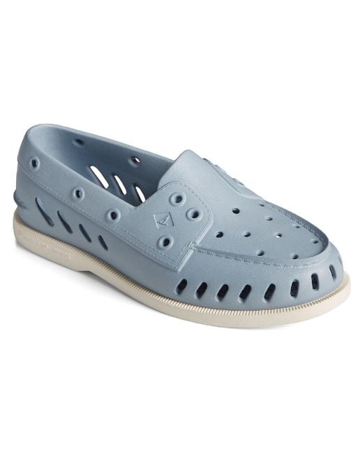 Sperry TopSider Ao Float Rubber Water Loafers in Blue Lyst