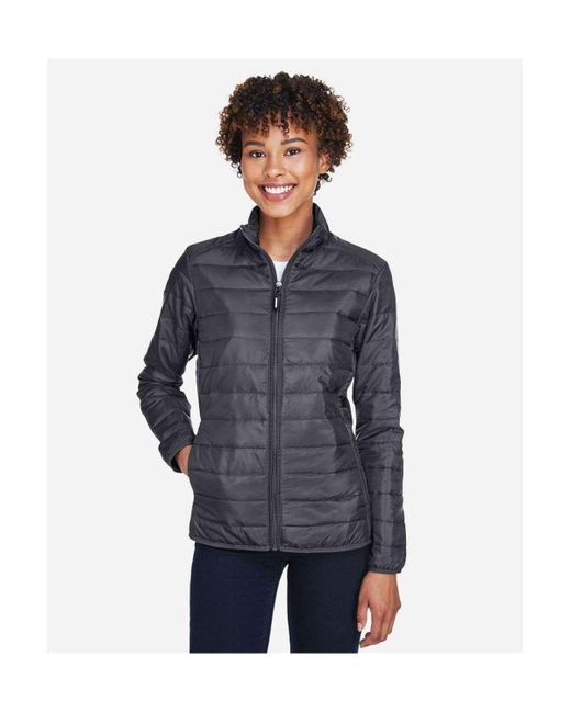 CORE365 Blue Prevail Packable Puffer Jacket