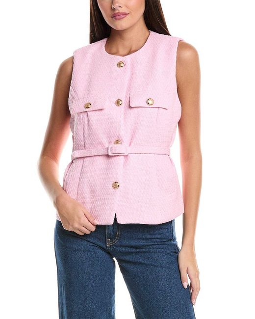 Cinq À Sept Red Lite Holly Jacket