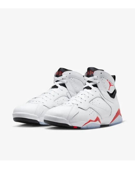 Nike Air 7 Retro Cu9307-160 White Infrared Basketball Sneaker Shoes Foh76 for men