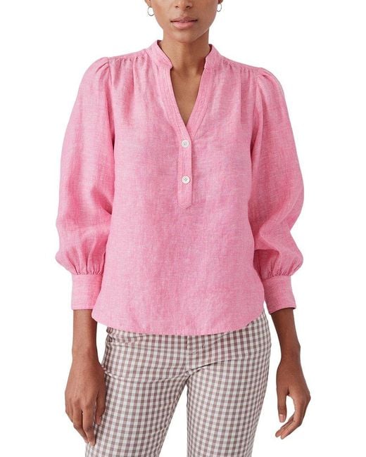 J.McLaughlin Pink Rashell Blouses