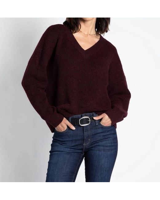 Thread & Supply Red Maria Sweater