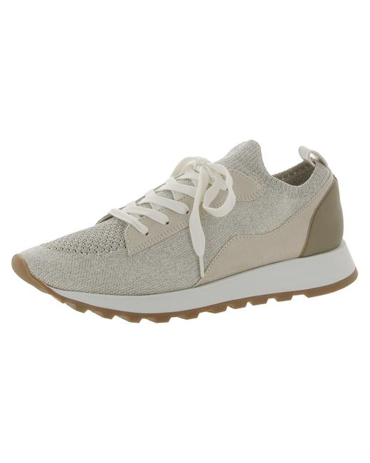 Dolce Vita Gray Faux Leather Life Style Casual And Fashion Sneakers
