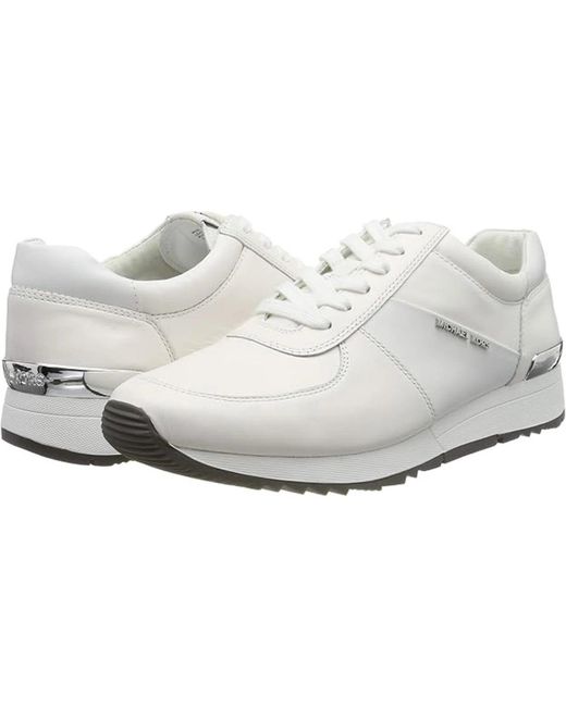 Michael Kors White Allie 43R5Alfp3L Sneakers Trainer Shoes Gal1994