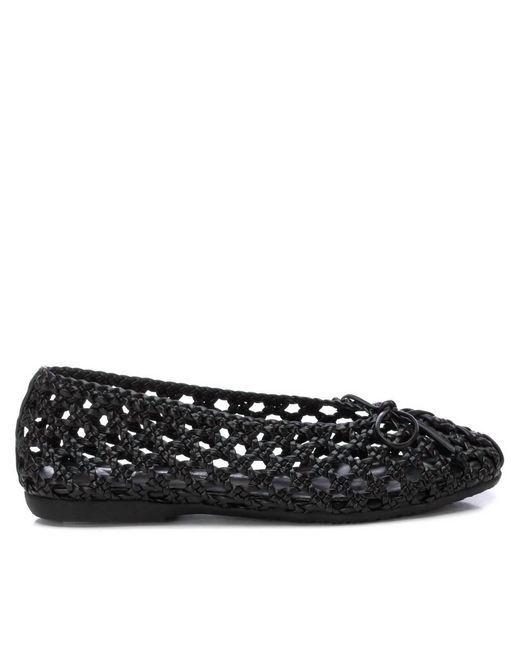 Xti Black Ballerinas Pumps