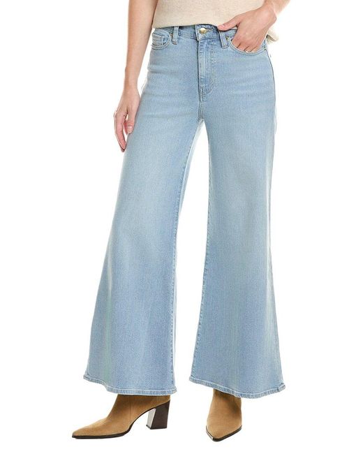 FRAME Blue Le Palazzo Springs Crop Jean