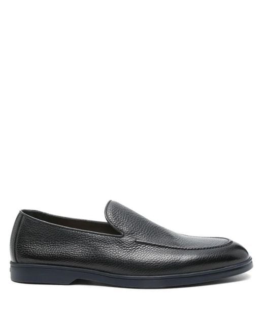 ☆JACK☆ Doucal's Doucal's Men's Gray Refined Cow Leather Loafers