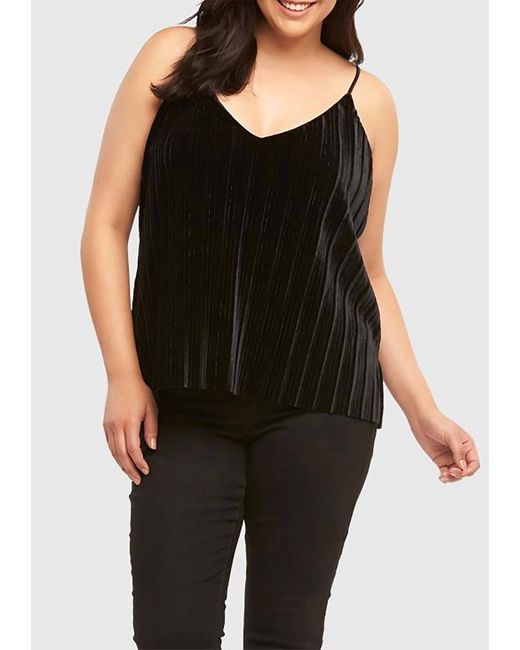 Tart Collections Black Maren Plus Top