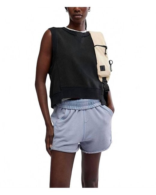 Free People Black Intercept Tank Top