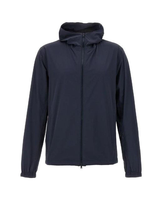 Herno Blue Short Jacket With Modern Minimalist Design for men