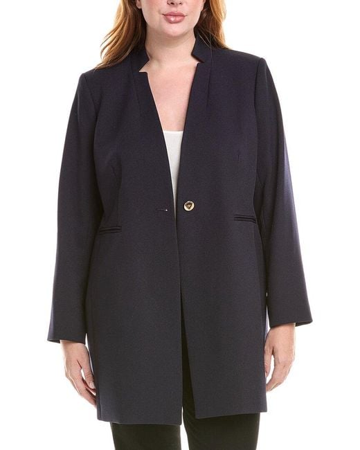 Tahari Black Plus Blazer