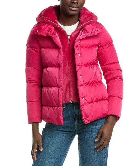 Herno Red Down Jacket