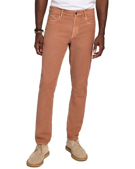 Faherty Brand Red Stretch Terry Pant for men