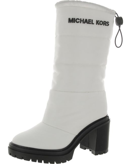 MICHAEL Michael Kors Gray Holt Quilted Mid-calf Winter & Snow Boots