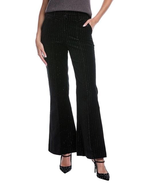 AllSaints Black Sevenh Velvet Trouser