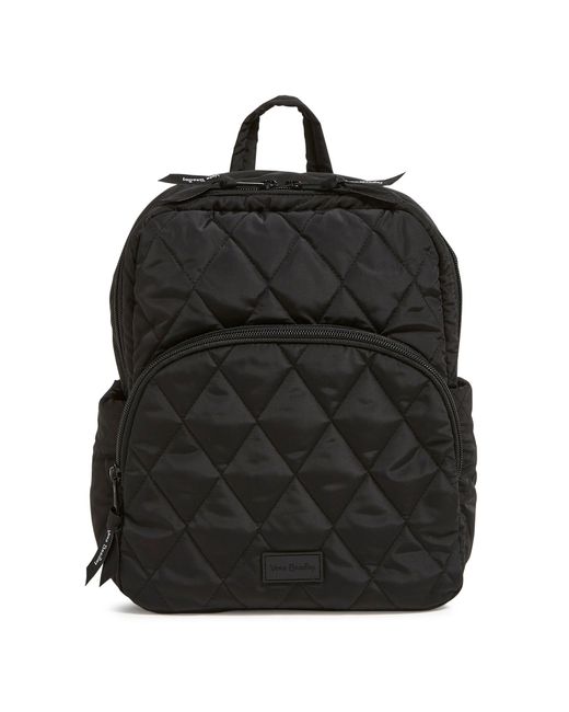 Vera Bradley Black Ultralight Compact Backpack