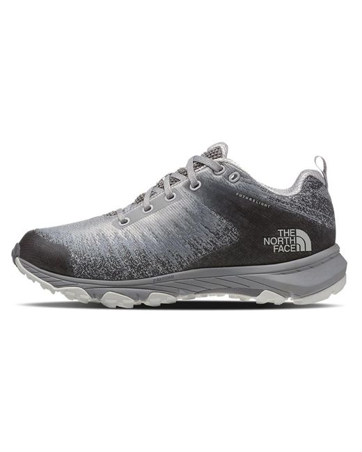 The North Face Gray Ultra Fastpack Iv Futurelight Woven Lace-up Running & Training Shoes