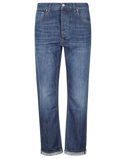 Tela Genova Blue Davide Jeans for men