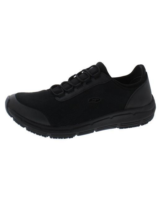 Dr. Scholls Black Baxter Knit Round Toe Casual Work & Safety Shoes for men