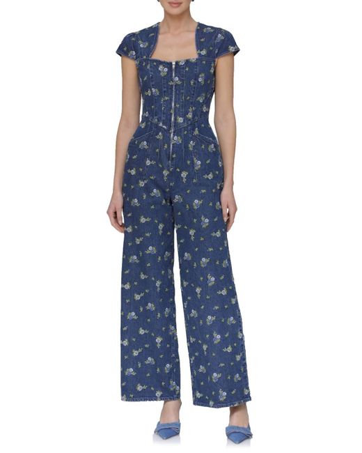 Jumpsuit By Avec Les Filles In Purple, Size: Xl main image 1