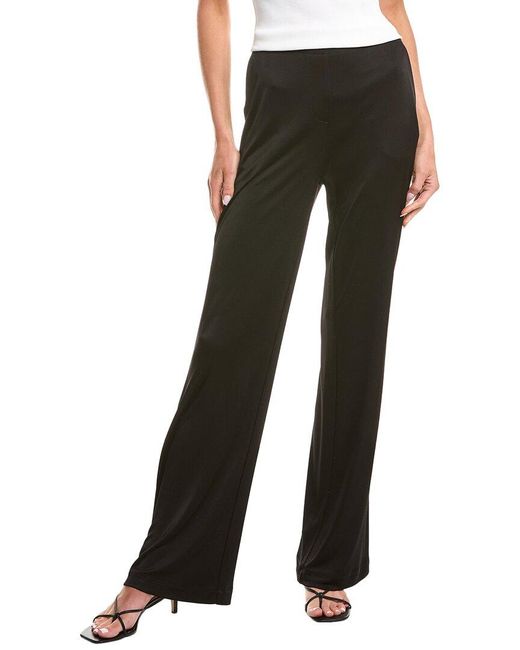 Helmut Lang Black Fluid Car Trouser