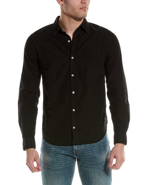 Save Khaki Black Easy Shirt for men