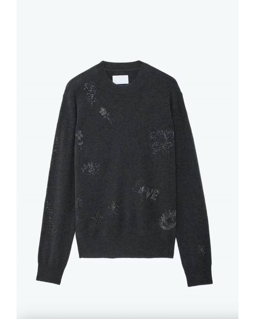 Zadig & Voltaire Black Pravis Sweater