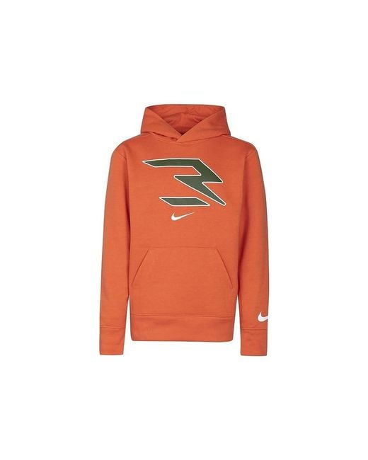 nike graphic hoodie red