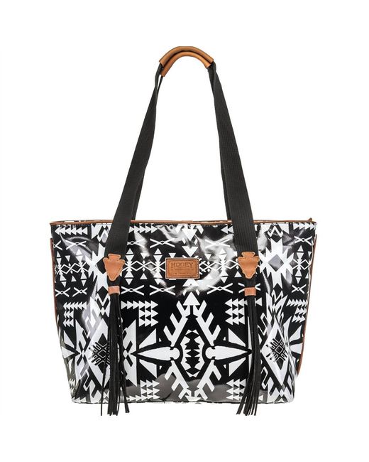 Hooey Black Puebla Aztec Pattern Adventure Tote Bag