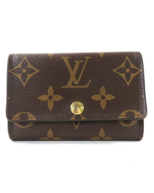 Louis Vuitton Multiclés Canvas Wallet (pre-owned) in Brown