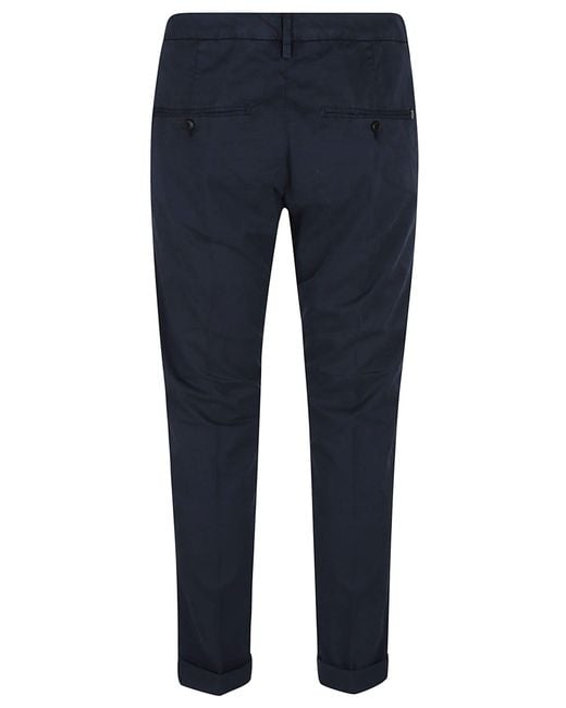 Dondup Blue Tailored Gaubert Pants for men