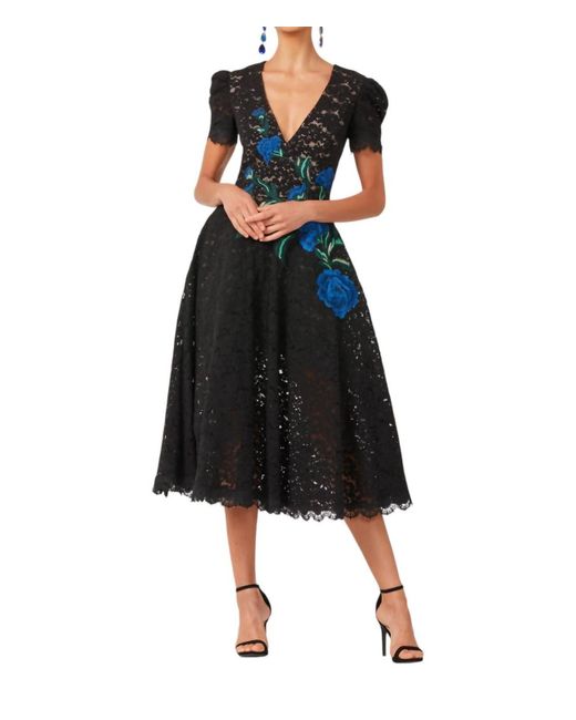 long sleeve night out dress Embellished Long Sleeve Mini Dress in Black - 6 / Regular