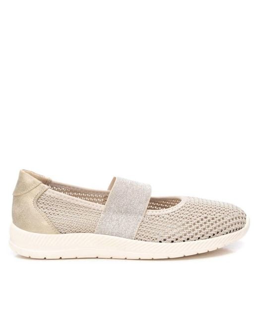 Xti Natural Braided Ballerinas