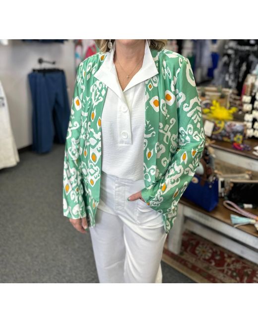 Anonyme Blue Swirls Jacket