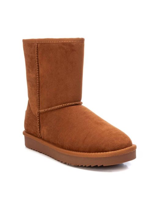 Xti Brown Winter Boots