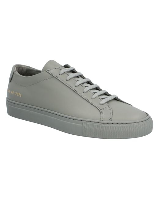 Common Projects Gray Common Projects Achilles Low Sneakers for men
