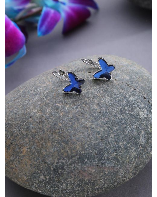 SOH Gray Butterfly Designer Studs