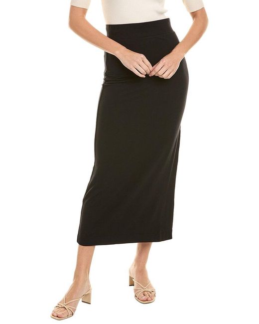 Splendid Black Everywhere Lyr Cashmere-blend Maxi Skirt