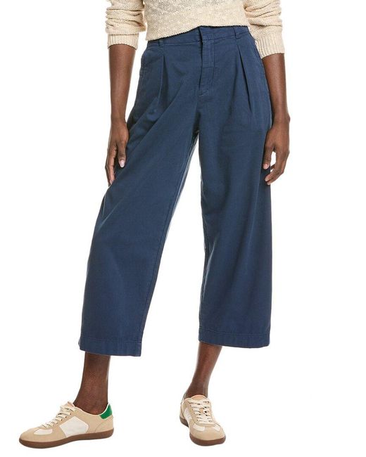 Rag & Bone Blue Donovan Cropped Pant Jean