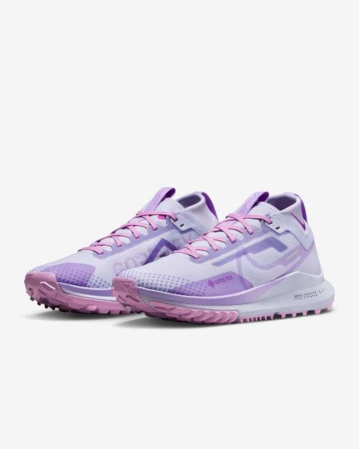 Nike Purple Pegasus Trail 4 Gore-Tex Dj7929-501 Sneakers Running Shoes