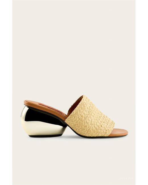 Simon Miller Natural Braided Raffia Moderno Sandal