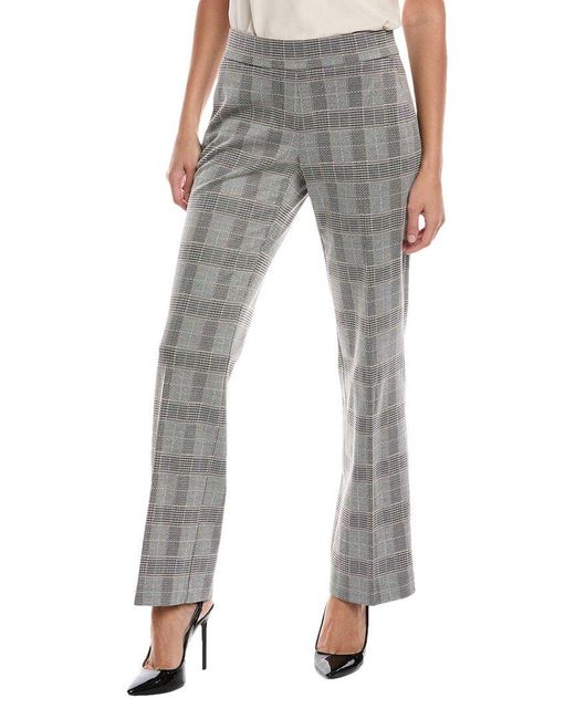 Anne Klein Gray Pull-On Trouser
