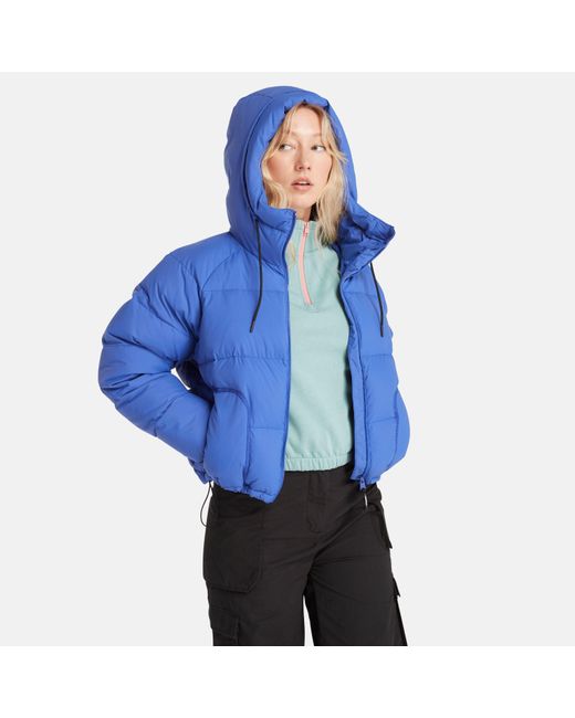 Timberland Blue Recycled Down Puffer Jacket