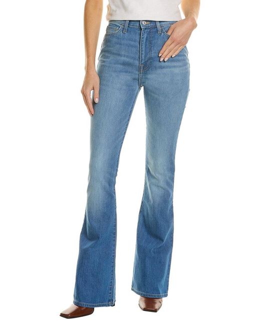 7 For All Mankind Blue Ultra High-rise Golden Hour Skinny Boot Jean