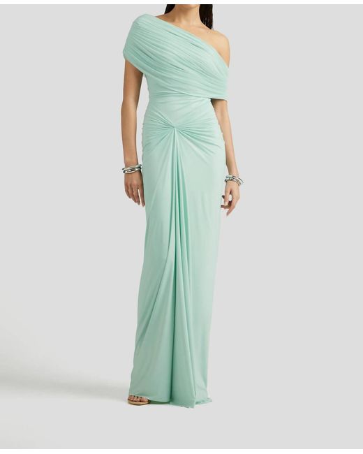 green emerald velvet dress Jasmine