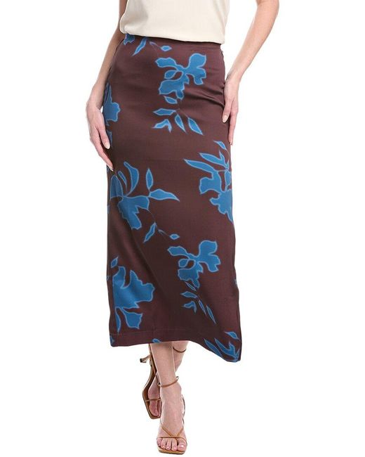Solid & Striped Blue The Valencia Skirt