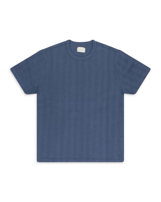 Aimé Leon Dore Blue Drop Needle Uniform T-Shirt for men